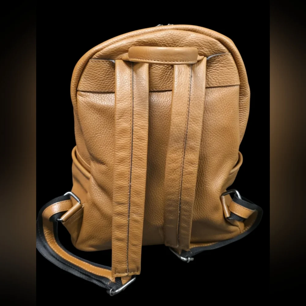 UNICA Made in‎ Italy Brown Leather Backkpack